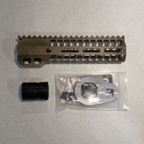 SLR 8" Helix MLOK Handguard 
