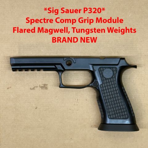 P320 SPECTRE COMP GRIP MODULE, lower, frame, fire control unit