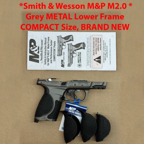*ACTIVE* Smith and Wesson Compact Metal Lower Frame, grip