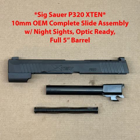 *ACTIVE* Sig Sauer P320 XTEN 10mm Complete Slide