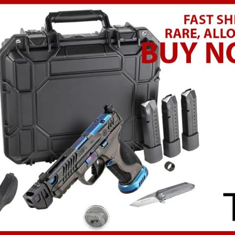 S&W M&P9 METAL Spec Series V 9mm Pistol w/ Compensator & 23-Rd Mags