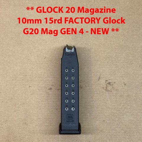 *ACTIVE* Glock 20 G4 15rd Mag Magazine