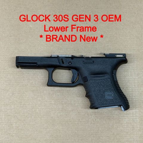 *ACTIVE* Glock 30S GEN 3 Lower Frame, grip