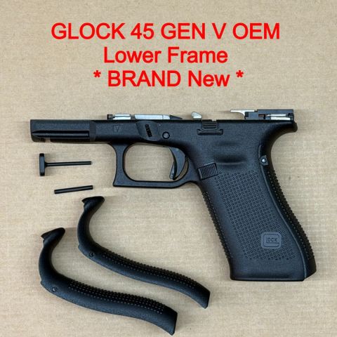 *ACTIVE* Glock 45 GEN V Lower Frame, grip