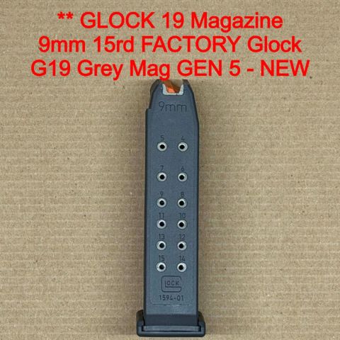 ACTIVE Glock 19 GEN 5 15rd Mag