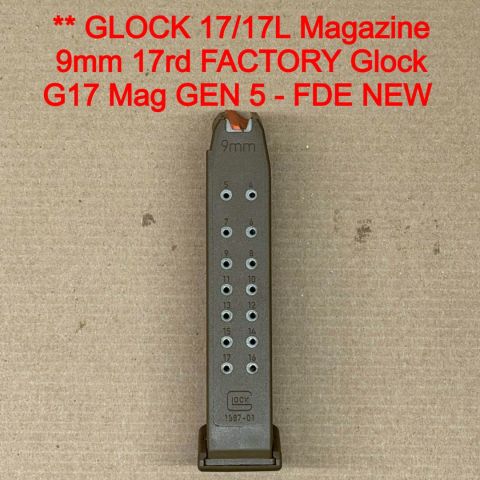 *ACTIVE* Glock 17 FDE G5 Mag