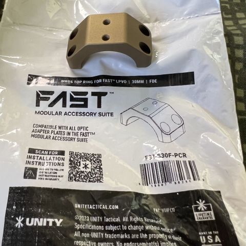 Unity MRDS Top Ring 30mm