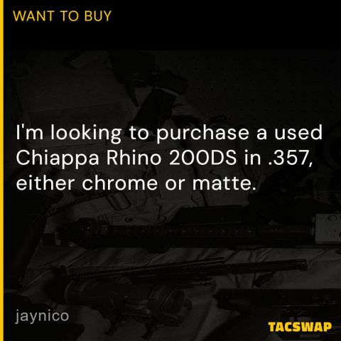 WTB Chiappa Rhino 200DS