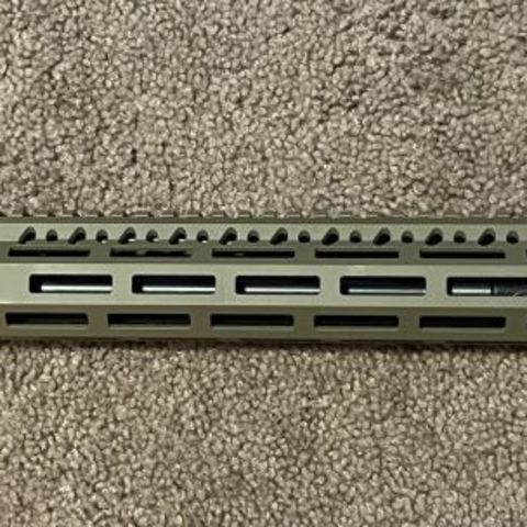 16" upper. BCM 15" MCMR FDE. BA 16" barrel. Noveske EPC and FWD assist. AERO M4E1 receiver. NEW