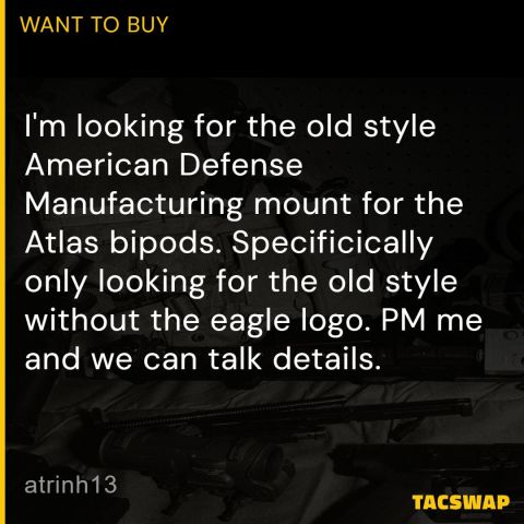 Old Style ADM AD-170-S mount