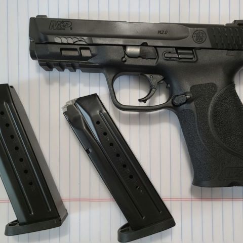 Selling a full zie S&W M&P9 2.0 with a 4.25 barrel. Less than 100 rounds. Come with original box, back straps and 2 17 round mags. I also have 2 OWB holsters one non-light barring and the other for a TLR-1.