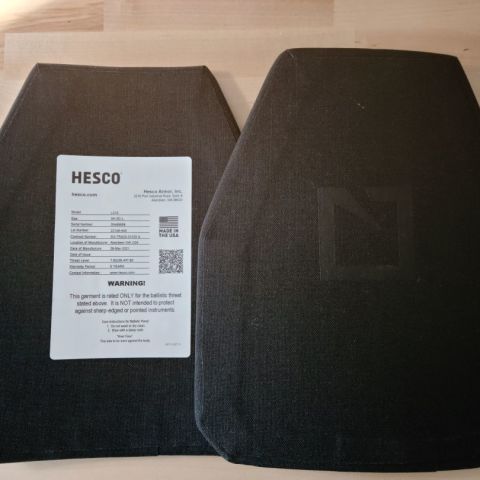 Hesco L210 set. Manufacture date March 2021 and never used just sat in a closet.  