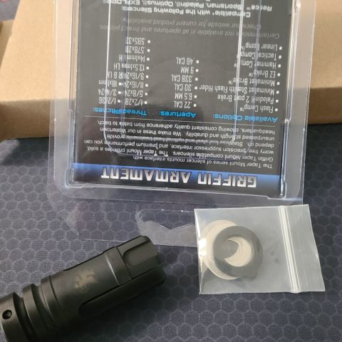 Griffin Armament 556 3-Prong 1/2 x 28