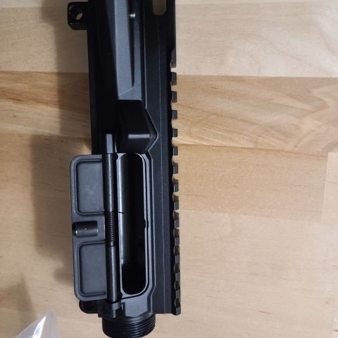 Aero M4E1 Threaded Stripped Upper Receiver - Anodized Black