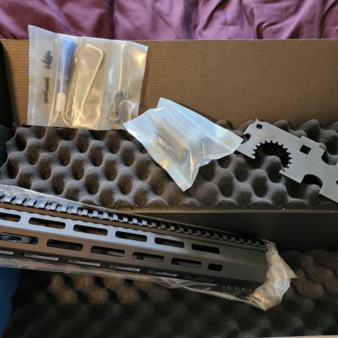 Griffin Armament SR-RIGID M-LOK Rail 12.5"