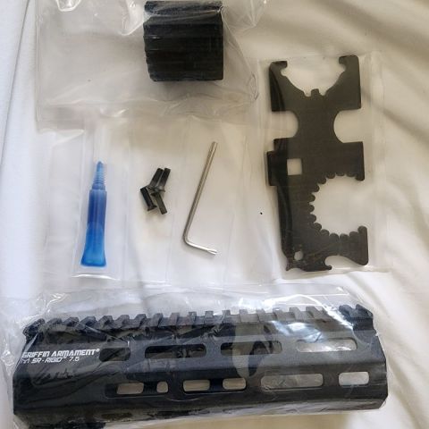 SR-RIGID M-LOK Rail 7.5