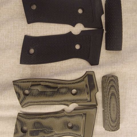 sig sauer p320 axg factory grip panels 