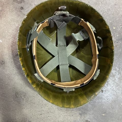 M1 Fiberglass Helmet with liner