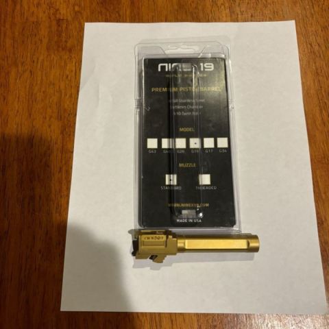 New NINEX19 Gen 1-5 Tin Barrel