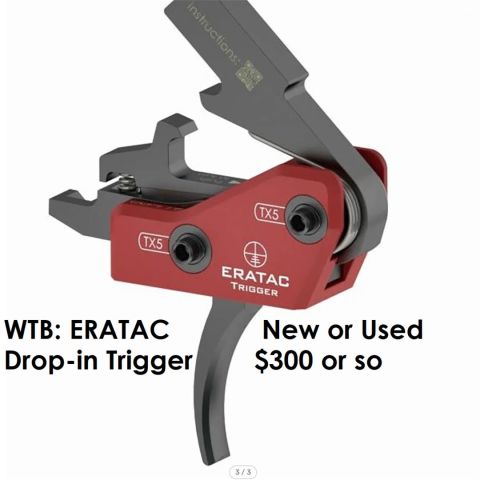WTB: Eratac Drop-in Trigger