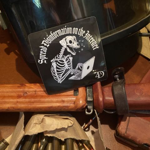 Spread Disinfo Slap Sticker