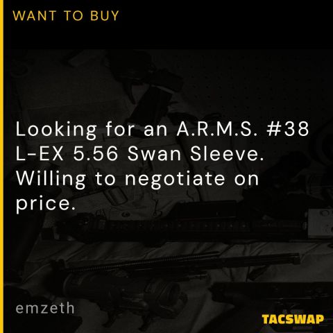 WTB A.R.M.S. #38 L-EX 5.56