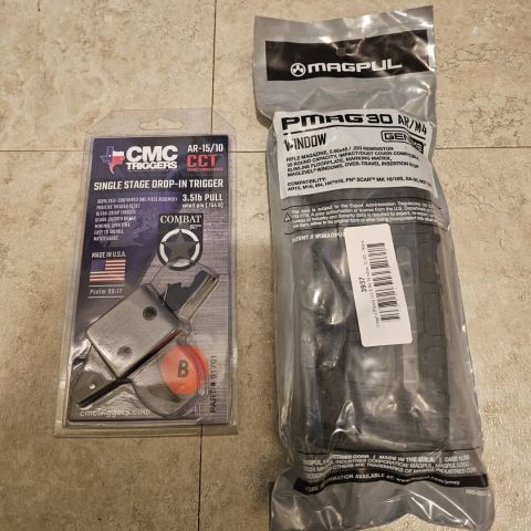 Cmc 3.5lb combat trigger&mags