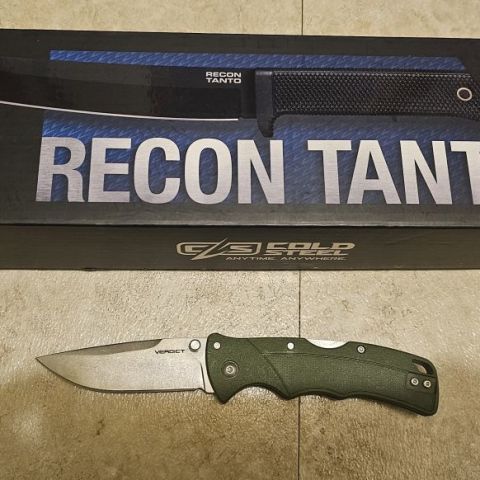ColdSteel recon tanto&verdict