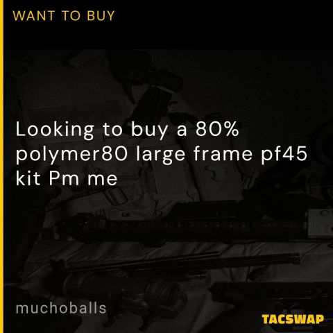 WTB POLYMER80 PF45 KIT