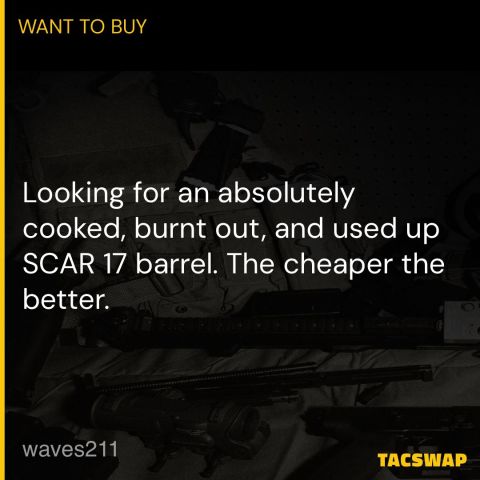 SCAR 17 Barrel