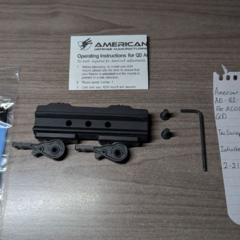 ACOG AD B3 HD Titanium Mount