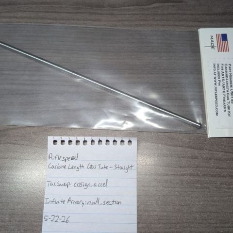 Riflespeed Carbine Gas Tube