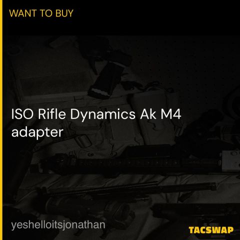 Rifle Dynamics Ak M4 adapter