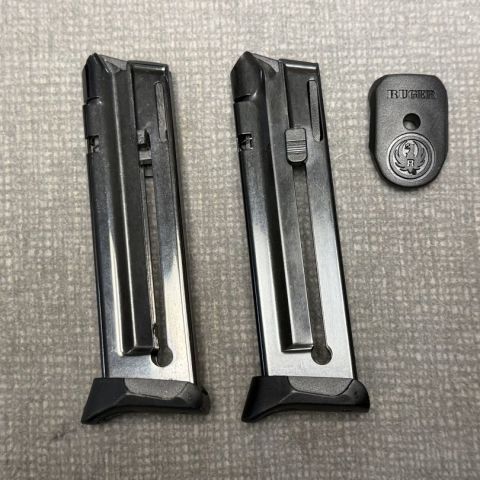2x Ruger SR22 10 Round Mags