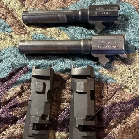 Parts bin P226 Barrels/Breech 