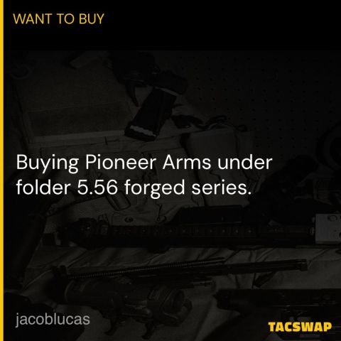 ISO Pioneer Arms 5.56 UF