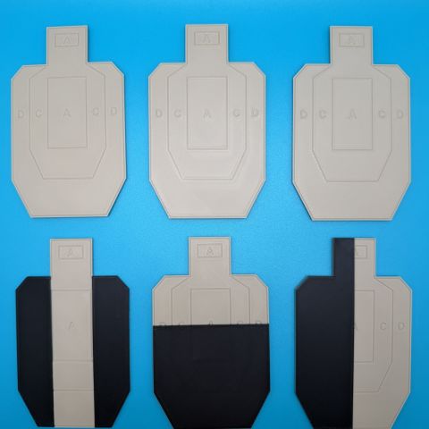 USPSA DryFire Targets -  IDPA IPSC SG CED PACT Timer Henning Safariland DAA Ghost BladeTech CR Speed Weber Tactical Guga Ribas Red Hill Scorpion Double Alpha Comp Tac Blue Alpha Gear Steel Plate Savior