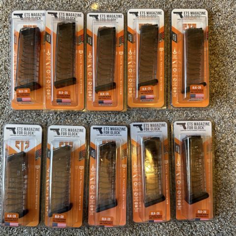 ETS Mags Glock 20/40 $10/ea