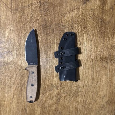 Ontario RAT-3 w/ scout sheath
