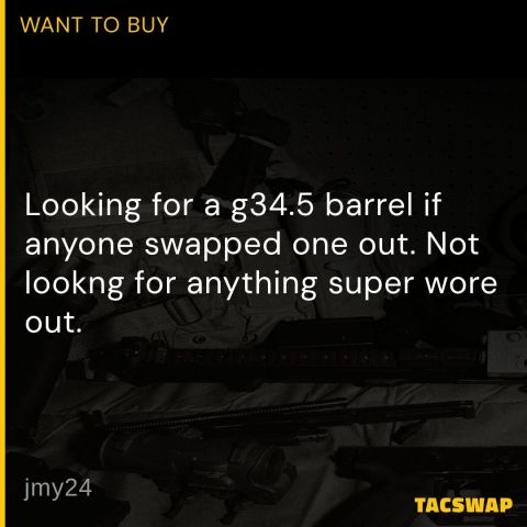G34.5 Factory Barrel
