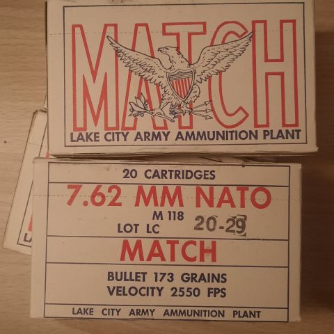 7.62x51, 7.62x39, 7.62x45