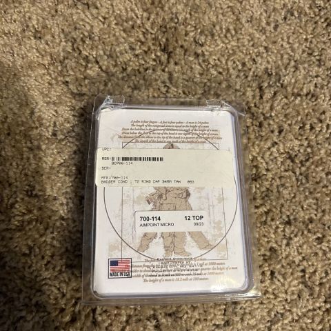 Badger ordnance cond 1 T2 ring