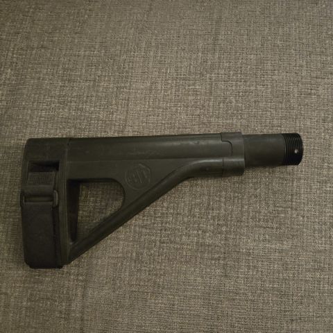 SOB pistol brace w/tube