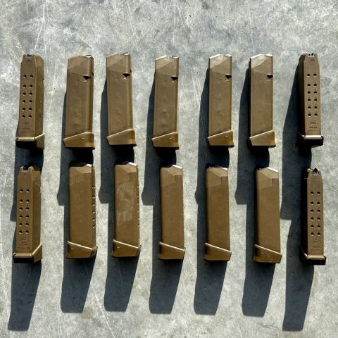 Glock Dark Earth Mags