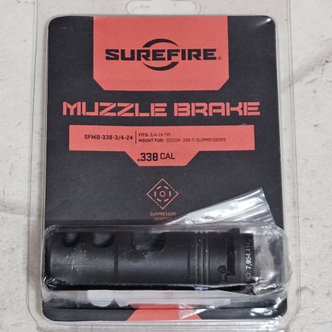 Surefire Muzzle Brake .338Cal
