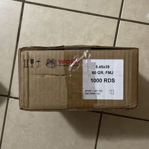 1k rounds Wolf 5.45x39