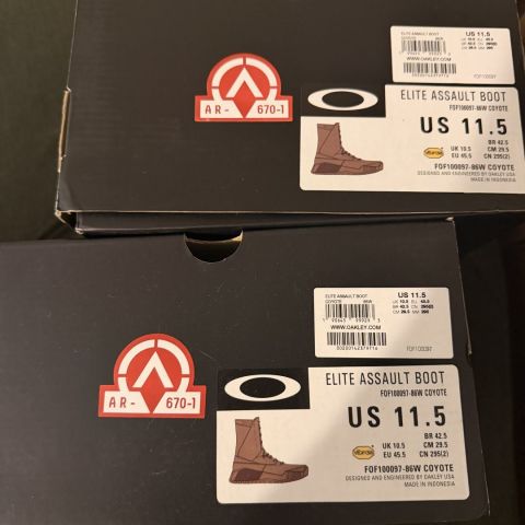 Oakley SI elite assault boot