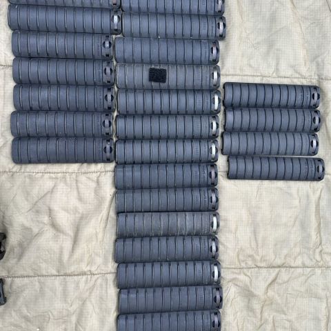 Lot of Kac rail covers 