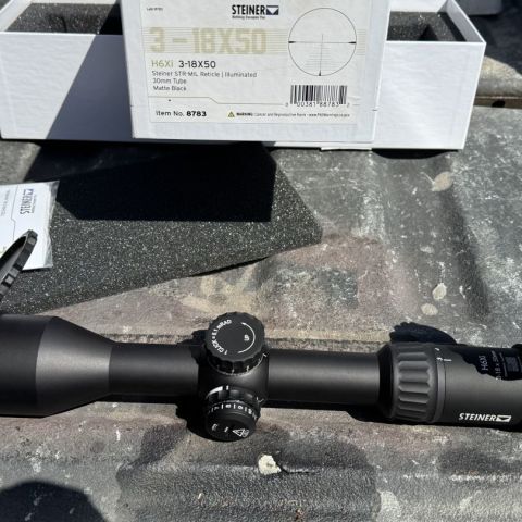 Steiner H6XI 3-18x50 STR-mil