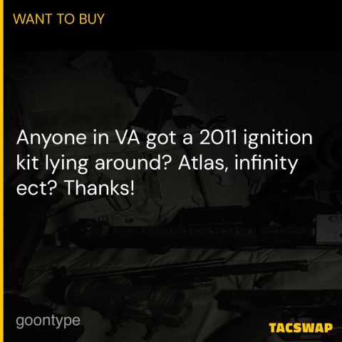 WTB 2011 ignition kit 